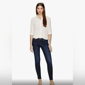 Aritzia The Castings Mid Rise Skinny Rolston Jeans